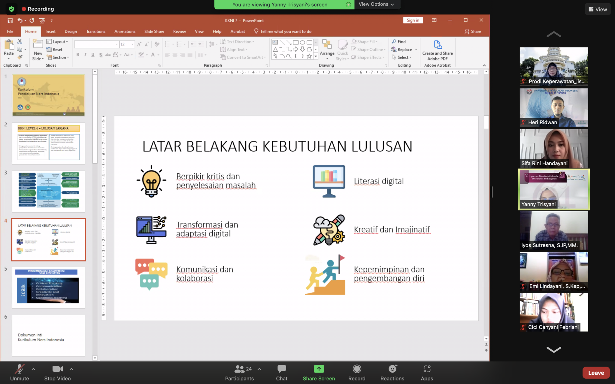 Workshop Kurikulum Keperawatan 2021 – Keperawatan Upi Sumedang